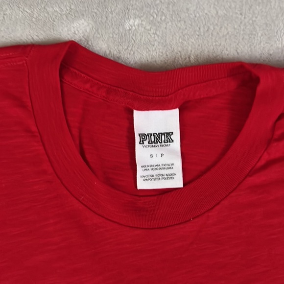 Pink Victoria’s Secret T-shirt top shirt short sleeve - Picture 4 of 6